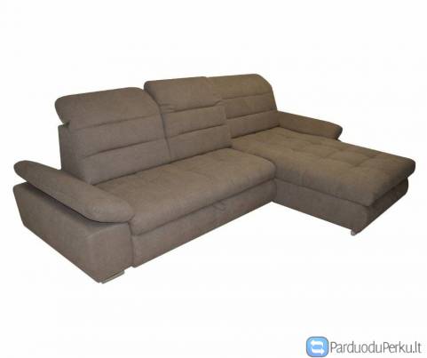 Minkštas kampas L formos Nr180 su funkcija+dėžė