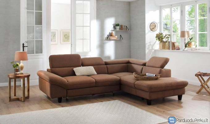 Minkštas kampas L formos Nr188 su funkcija+dėžė