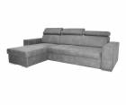 Minkštas kampas L formos Nr6 pilka Luxus primabele
