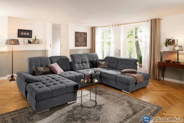 Minkštas kampas „ Lotus Luxus “ su miegojimo