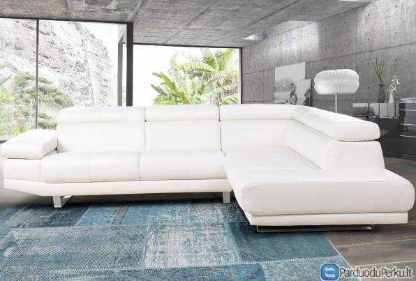 Minkštas kampas „ Snow “