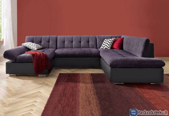 Minkštas kampas U formos Nr23 be funkcijos