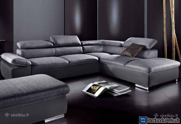 Minkštas kampas "Valantine" su miego funkcija