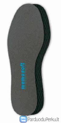 Minkštas, prisitaikantis prie pėdos avalynės įdėklas Memosof