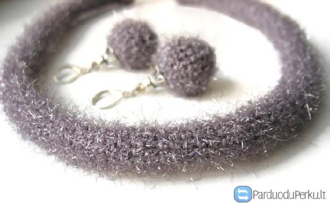 Minkštas pūkuotas komplektukas