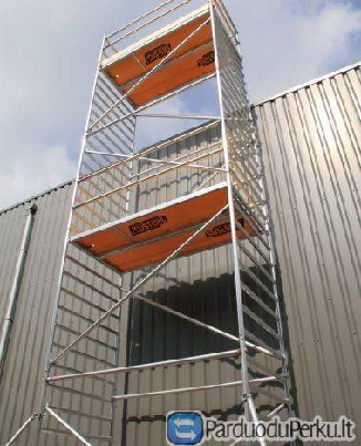 Mobilūs aliuminiai pastoliai