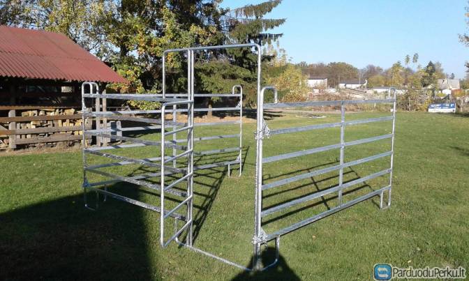 Mobilūs galvijų aptvarai