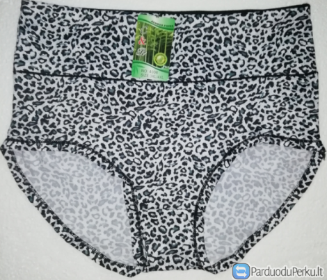 MOTERIŠKOS BAMBUKINĖS KELNAITĖS AUKŠTU LIEMENIU