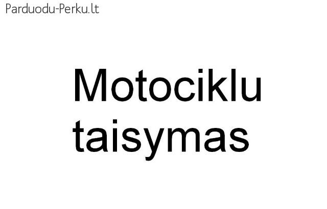 Motociklu remontas