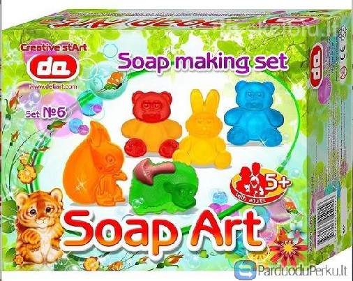 Muilo gaminimo rinkiniai vaikams nuo 5 metų