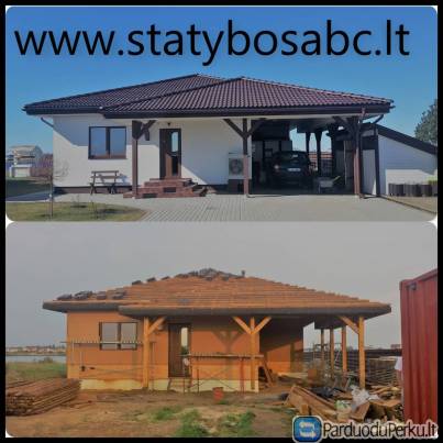 Namų statyba visoje  Lietuvoje