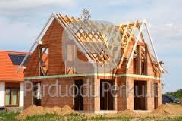 namų stayba 690 lt/ 1 kv.m.