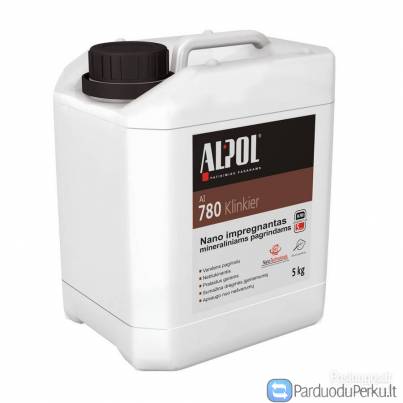 Nano-impregnantas klinkerio plytelėms ALPOL AI 780 5 L