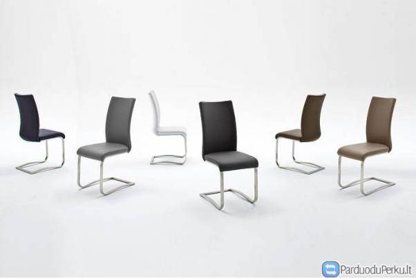 Nat. odos 2 rudos kėdės "arco"