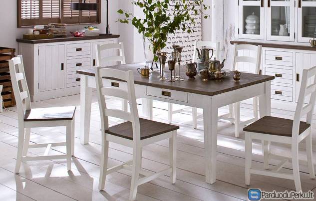 Natūralaus medžio baldai "Gomera"