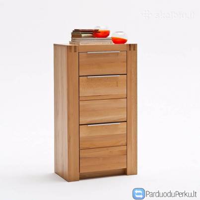 Natūralaus medžio batų dėžė "Giant"