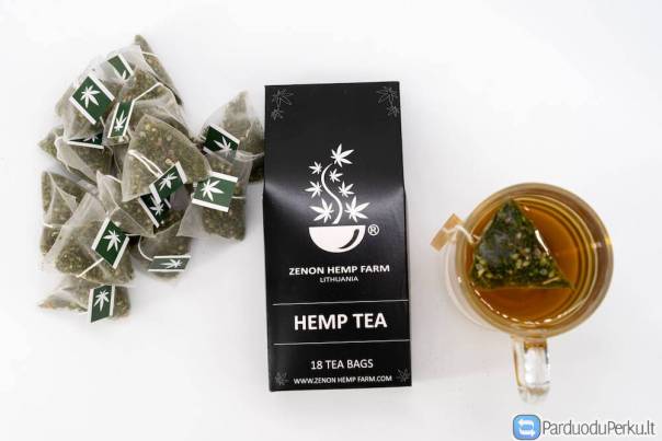 Natūrali kanapių arbata