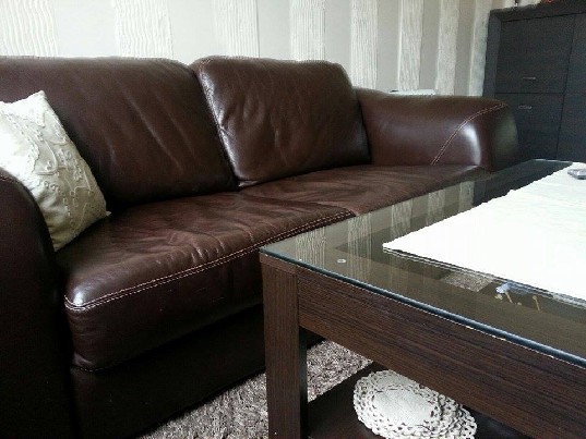 Natūralios odos komplektas