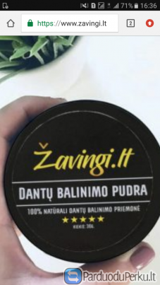 Natūralus dantų balinimas