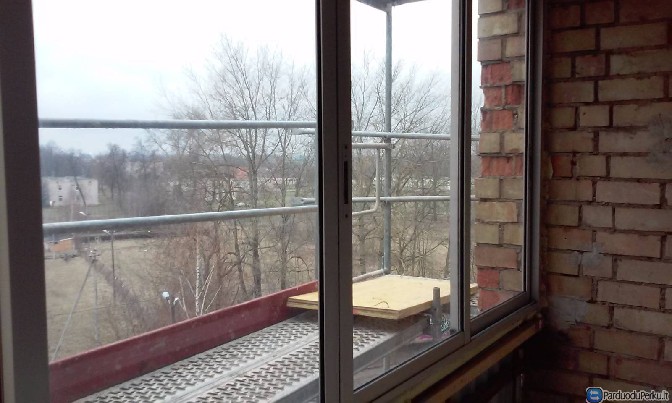 NAUDOTAS BALKONO ISTIKLINIMAS