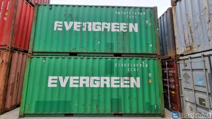 Naudoti jūriniai konteineriai