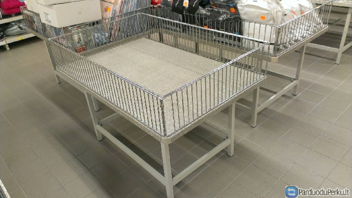 Naudoti prekybiniai stalai