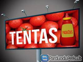 NAUDOTI REKLAMINIAI TENTAI, KAUNAS