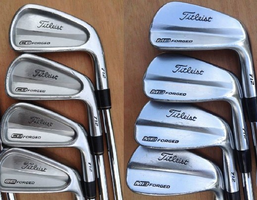 Naudotos golfo lazdos Titleist CB Forged 712