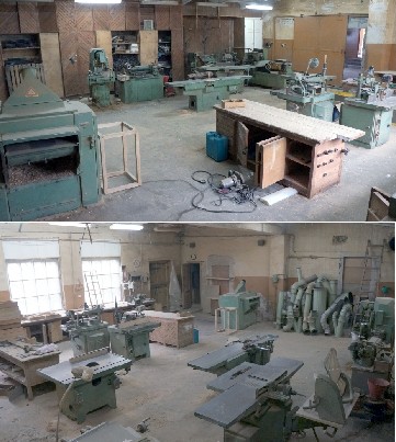 Naudotos medžio apdirbimo staklės