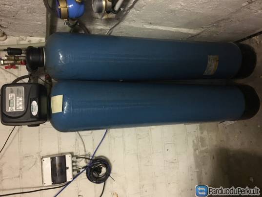 Nauduotas vandens filtras nuo gelezes ir kvapo