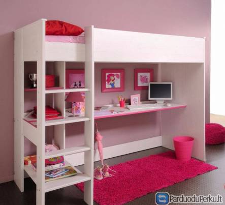 Nauja vaikiška lova su rašomuoju stalu Smoozy