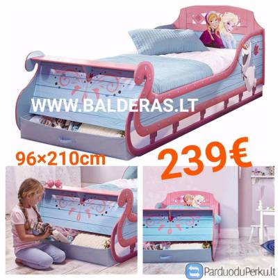 Nauja vaikiška lovytė "Ledo šalis" xxl