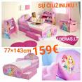 Nauja vaikiška lovytė su stalčiais "Princesė"
