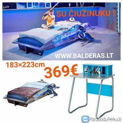 Nauja "Žvaigždžių karų" lova + stalas