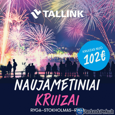 Naujametinis kruizas Ryga-Stokholmas-Ryga