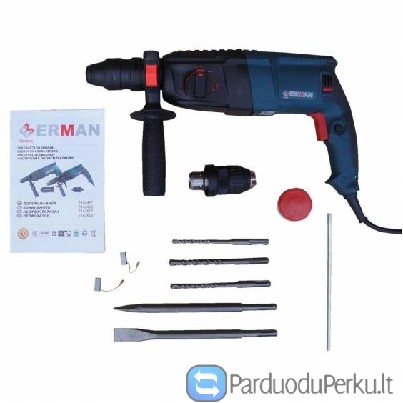 Naujas Erman perforatorius 2500w.