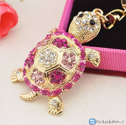 Naujas, gražus raktų pakabukas su swarovski