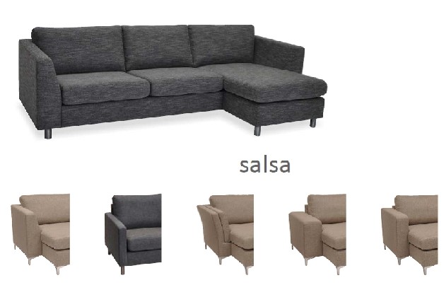 Naujas juodas kampas SALSA