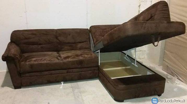 Naujas kampas su dėže patalynei Carthago