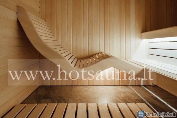 Naujas modernus pirties saunos dizainas