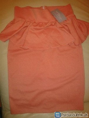 Naujas (su etikete) rozinis sijonukas s/m