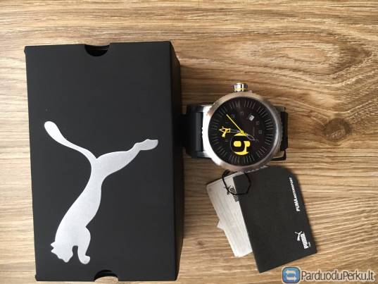 Naujas sportiškas Puma laikrodis.
