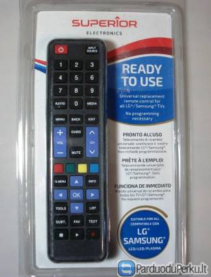 NAUJAS universalus distancinis pultelis visų modelių LG ir SAMSUNG televizoriams