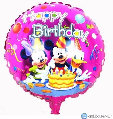 Nauji balionai 45 cm