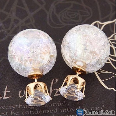 Nauji dvipusiai auskarai