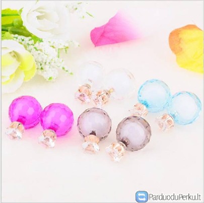 Nauji dvipusiai auskarai