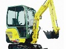 Parduodami nauji YANMAR mini ekskavatoriai