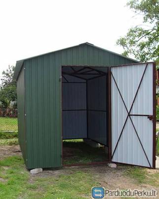 Nauji sandėliukai, sandėliavimo patalpos- įrankiams, sodo technikai