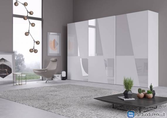 NAUJIENA - Nematomo aliuminio profilio slenkančios sistemos