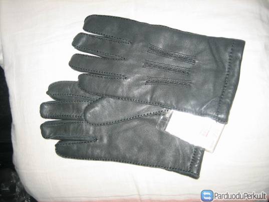 Naujos odinės pirštinės vyrams